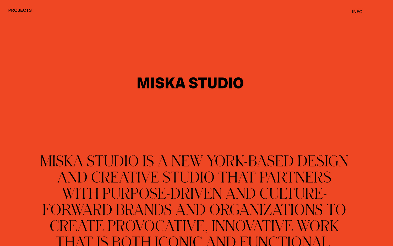 MISKA STUDIO cover image