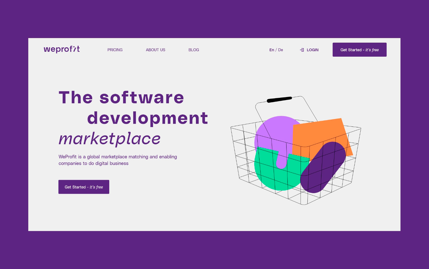 WeProfit Platform cover image