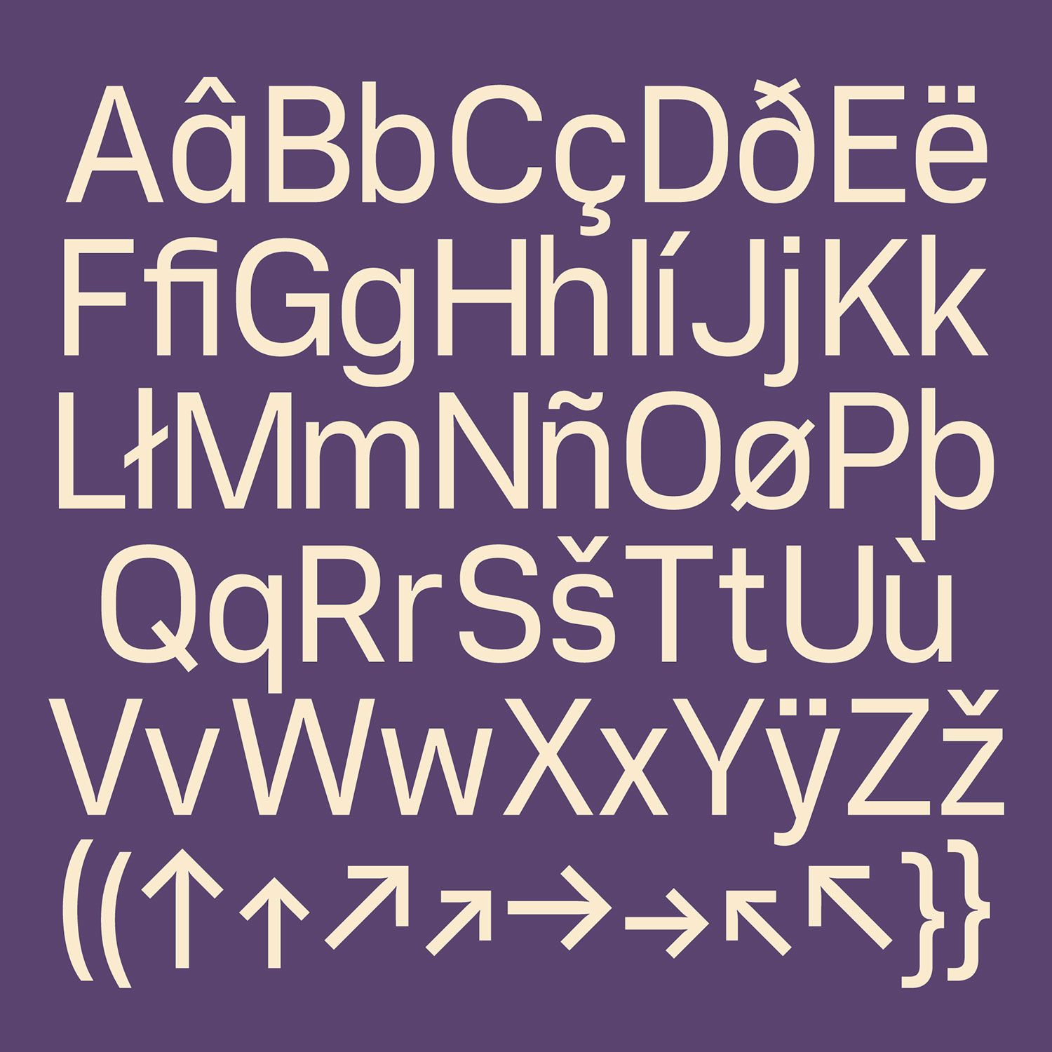 Vercetti Regular Free Font cover image