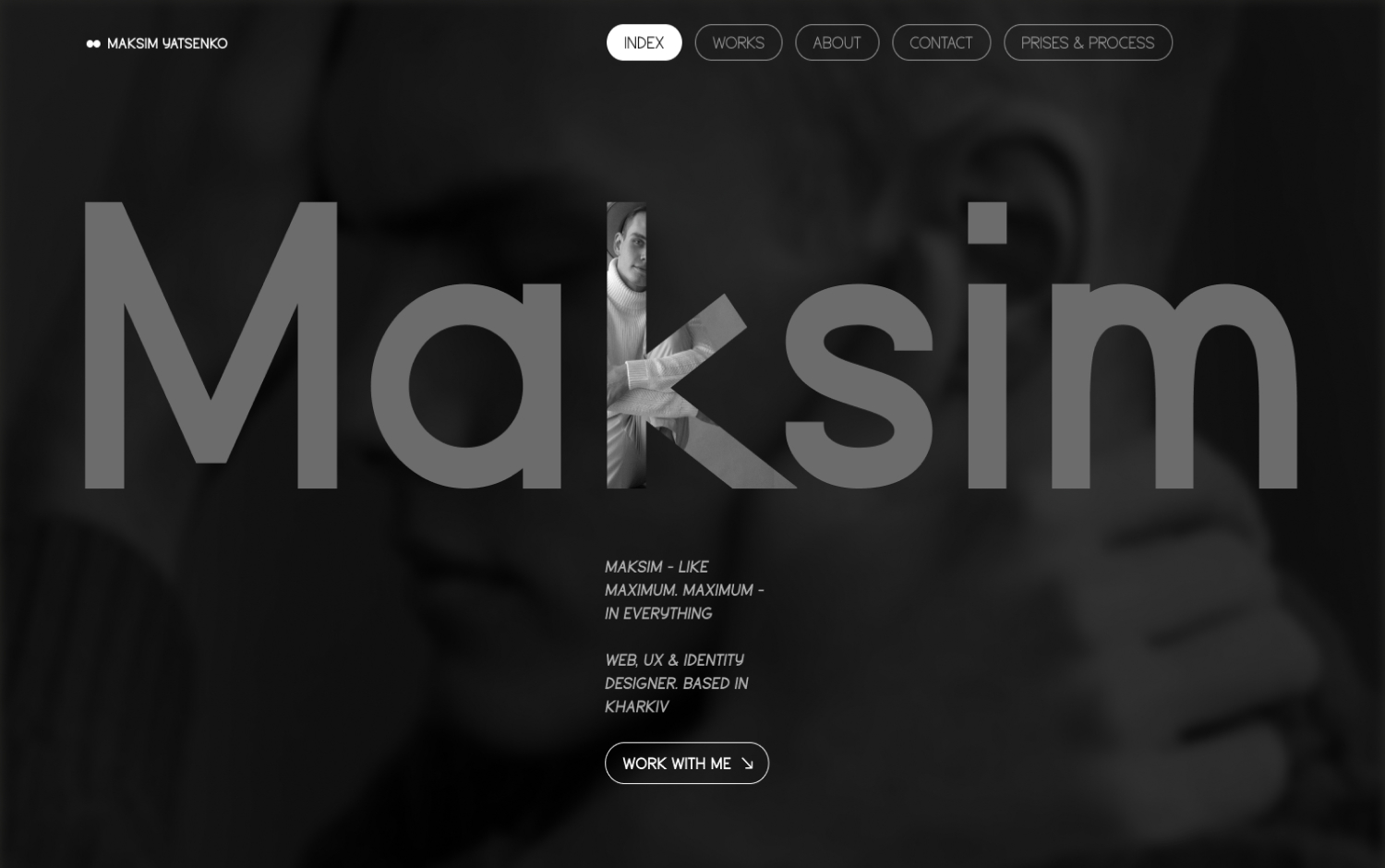 Maksim Yatsenko — Portfolio cover image