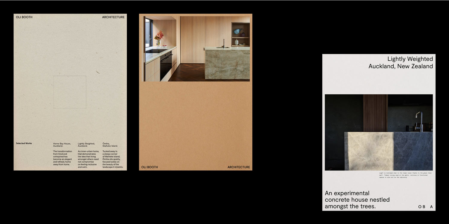 Oli Booth Architecture cover image