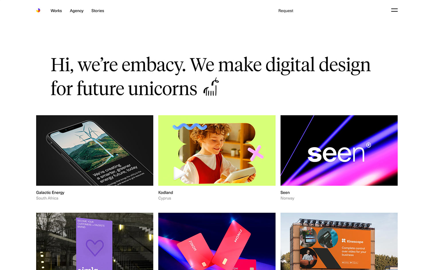 Embacy cover image