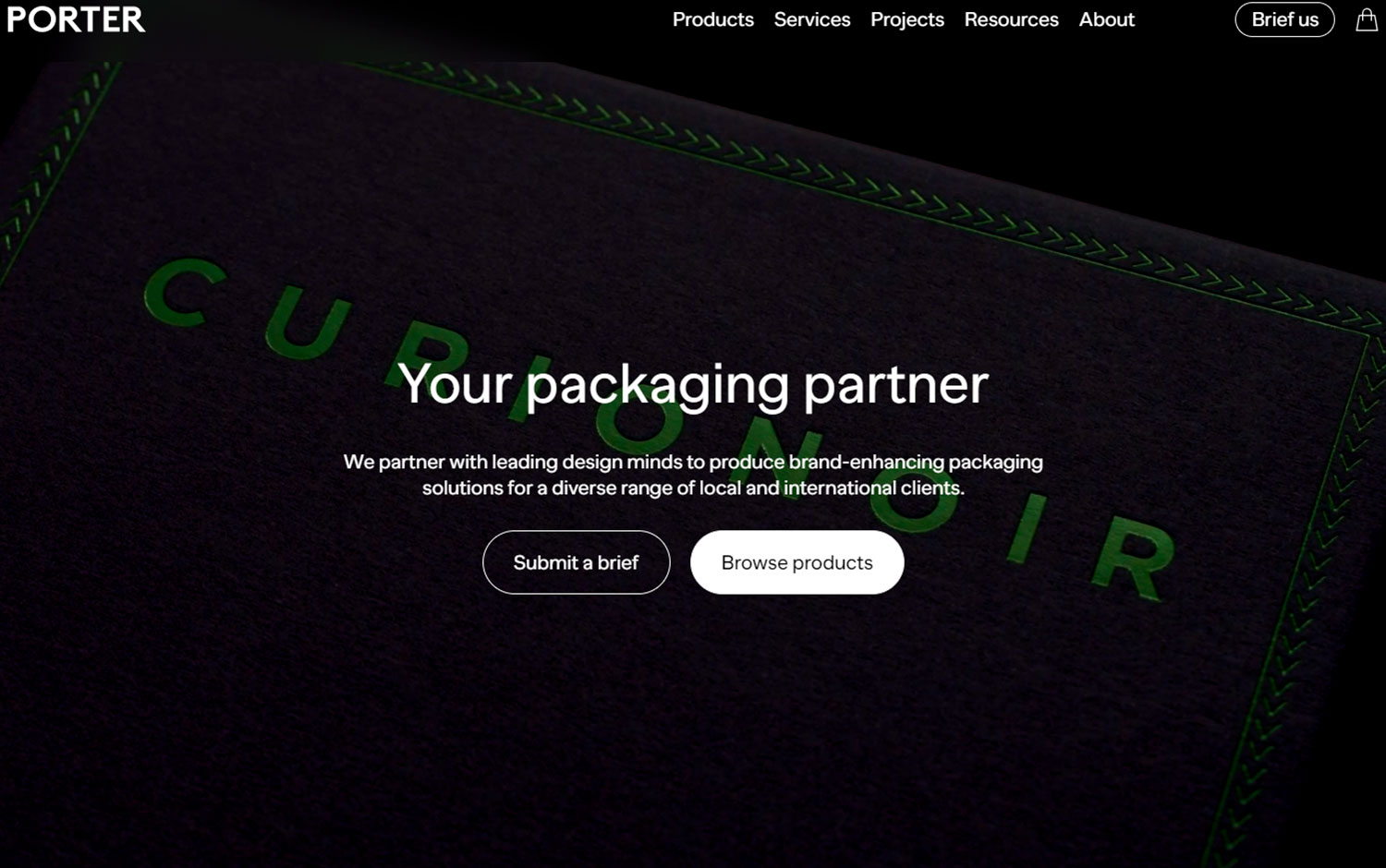 Porter Packaging cover image