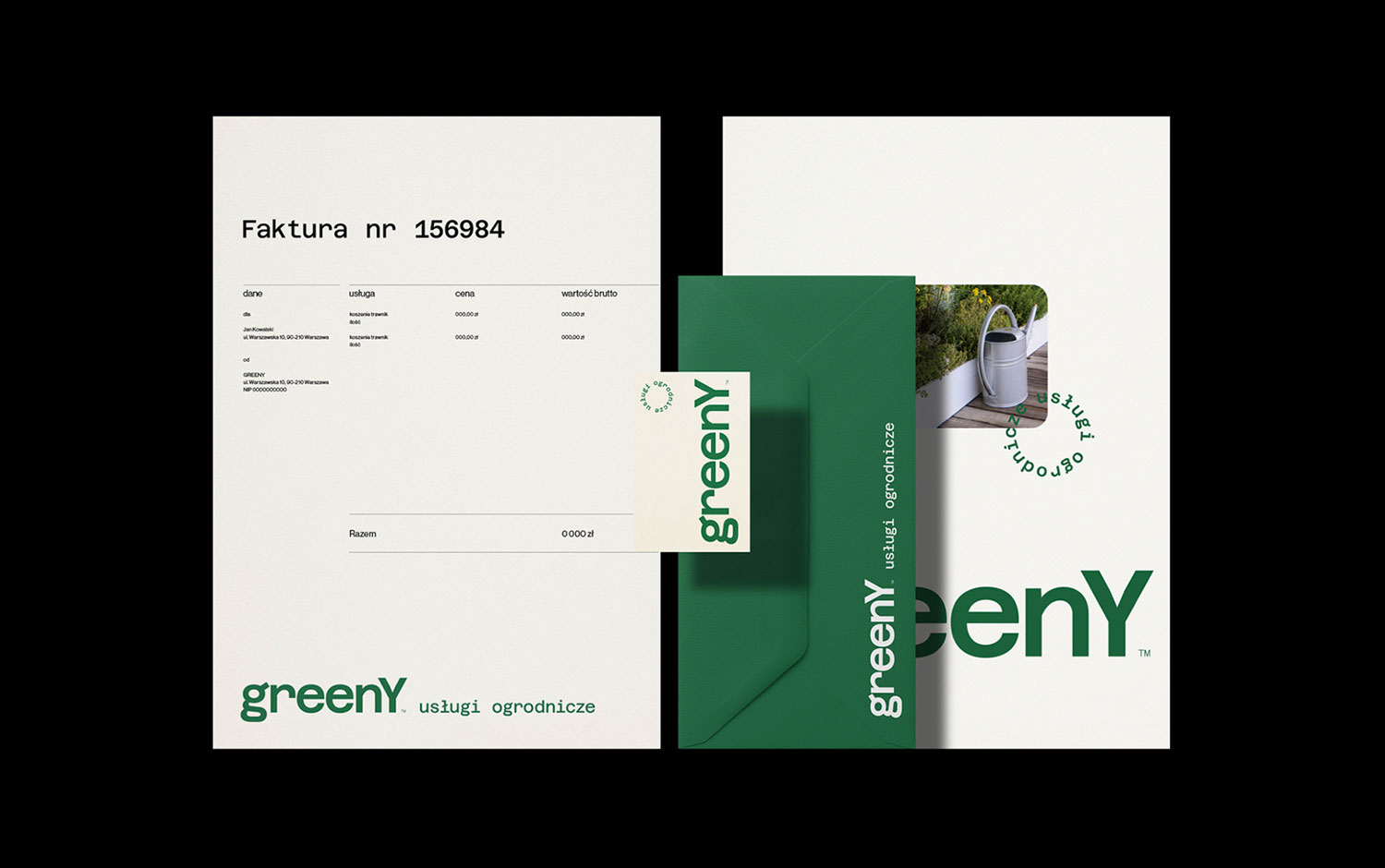 Greeny Brand Identity cover image