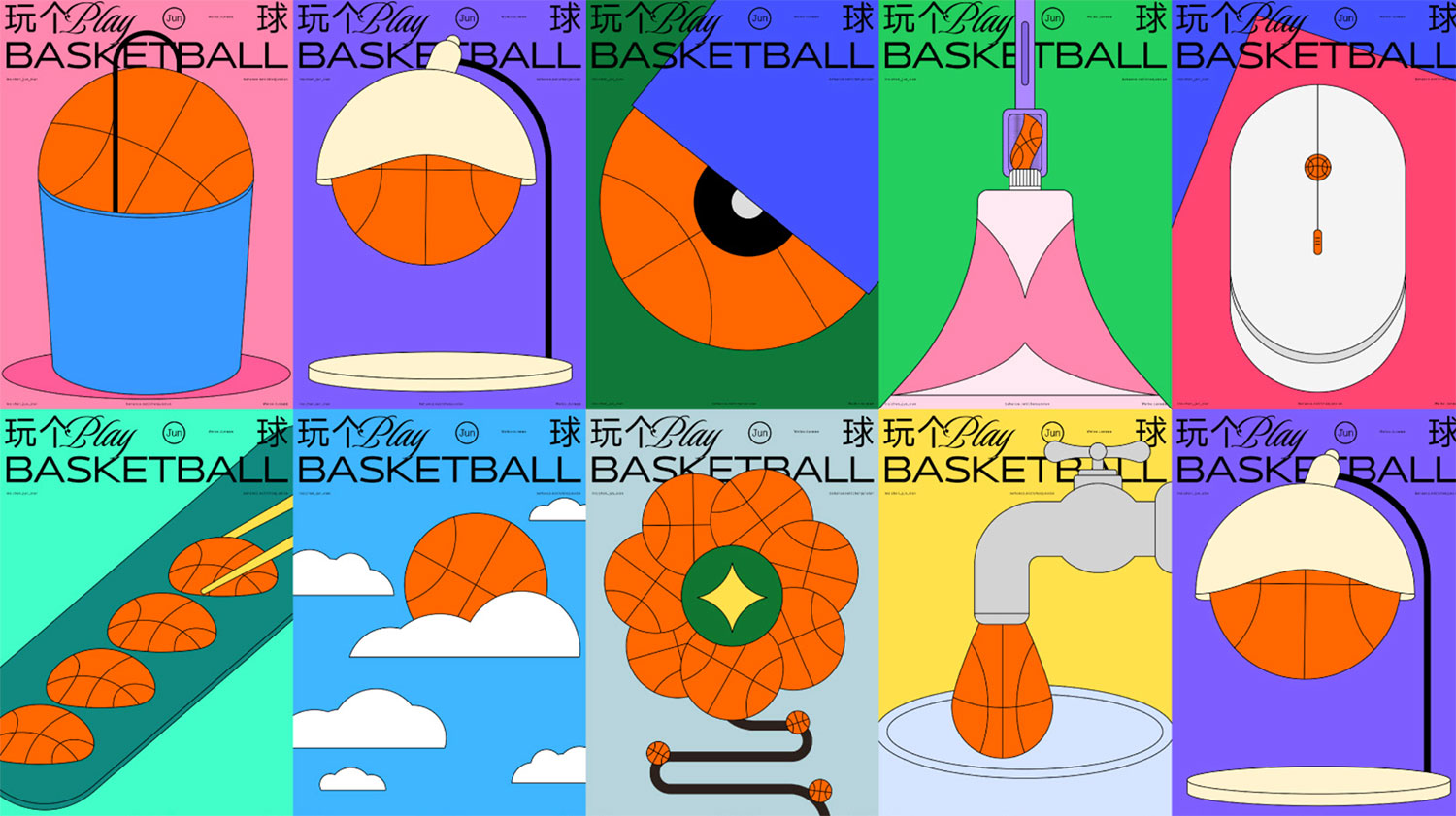 Play Basketball Illustrations cover image