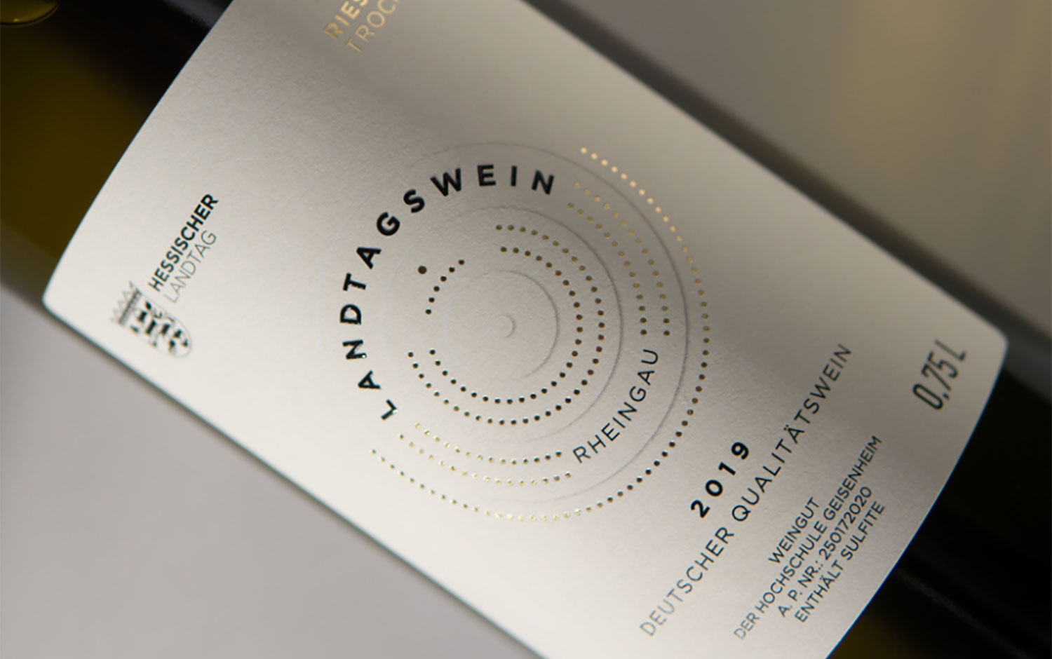 Hessian Parliament Wine label cover image