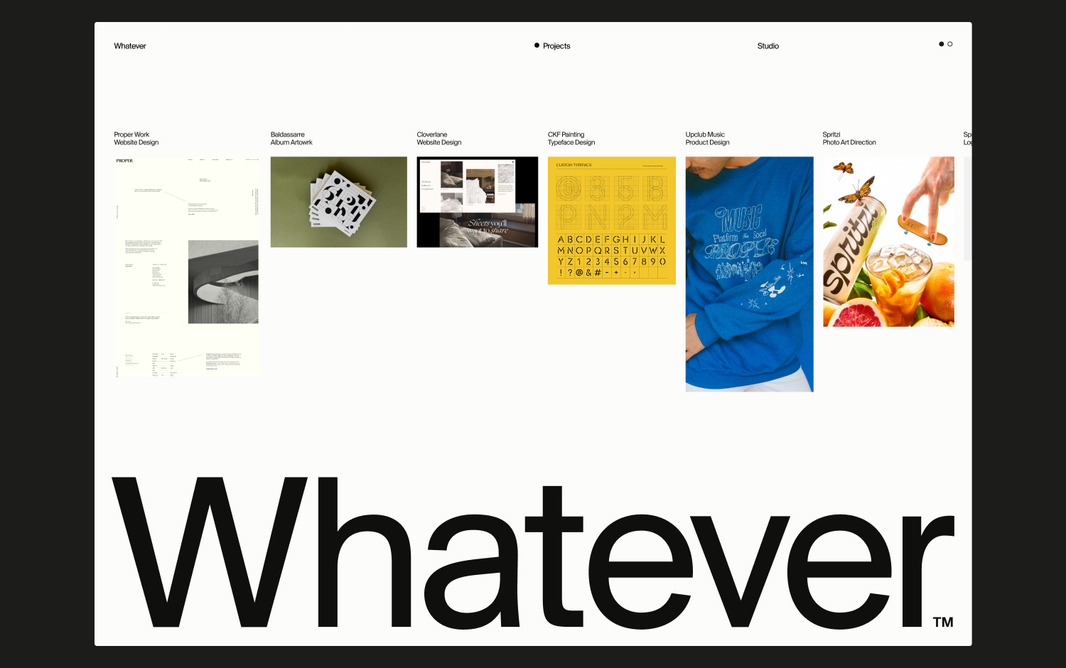 Whatever Studio cover image