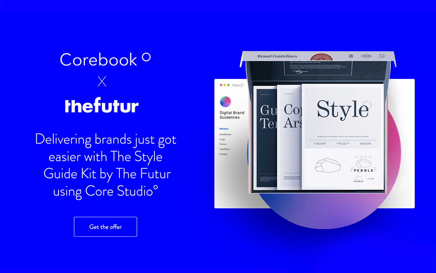Online Brand Style Guide Kit cover image