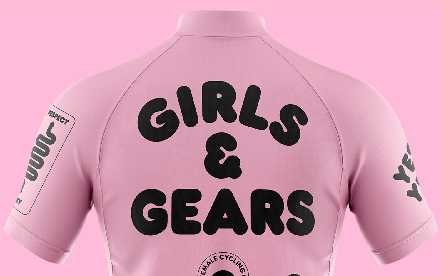 Jersey for "Jazdím Čiernu Stredu" cycling club cover image