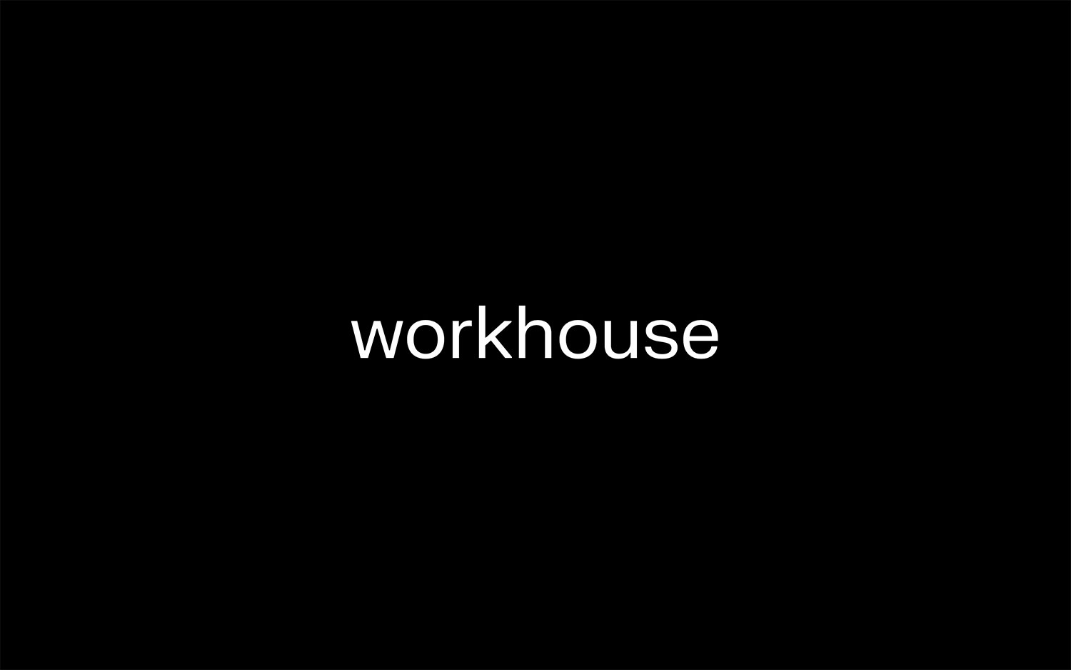 Workhouse cover image