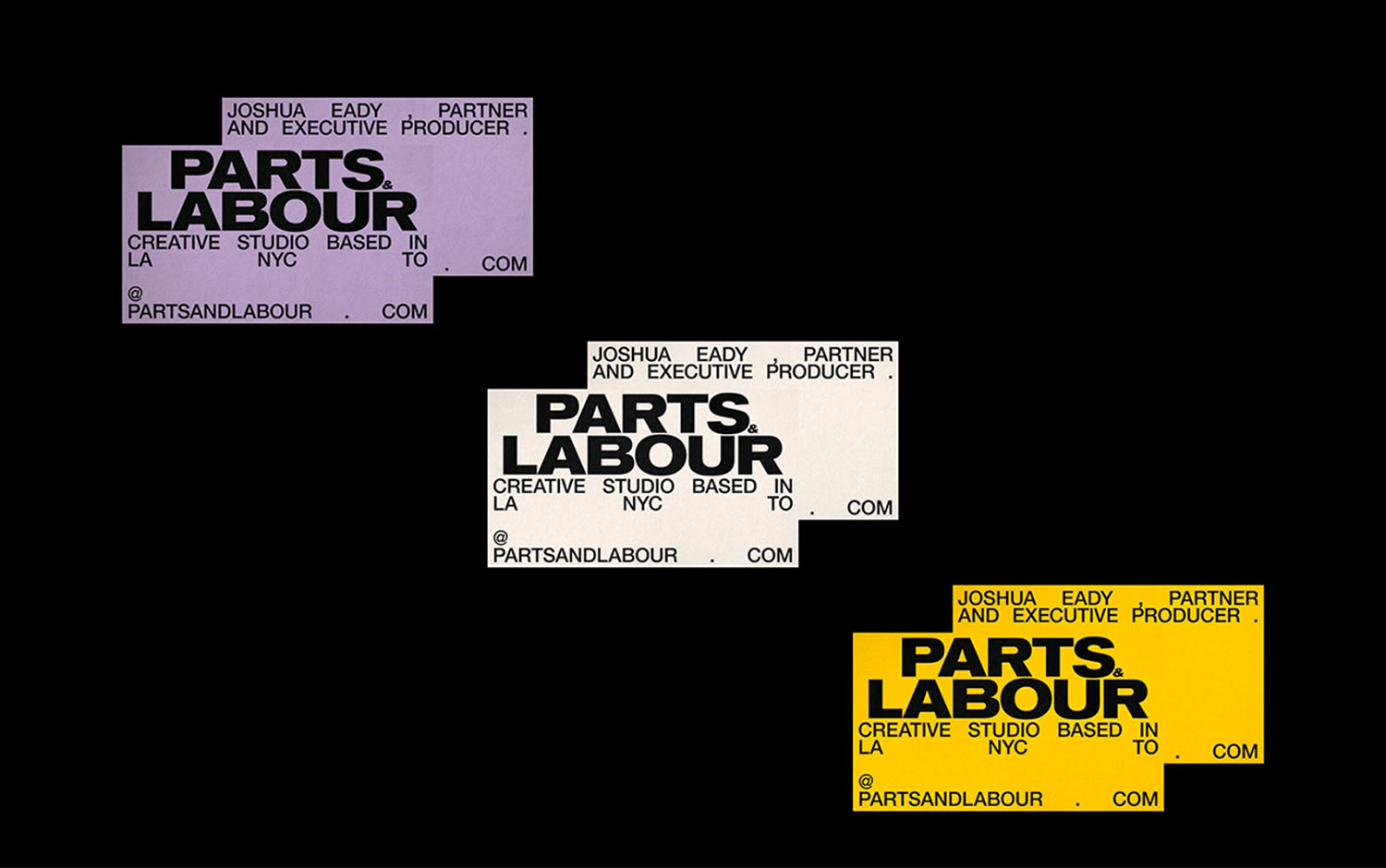 Parts & Labour cover image