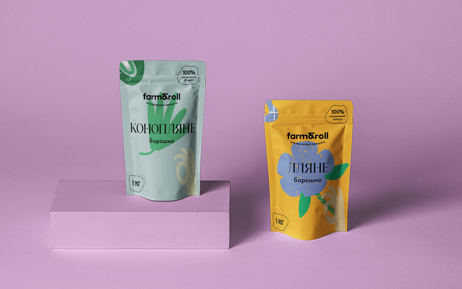 Farm&Roll – an alternative flour identity cover image