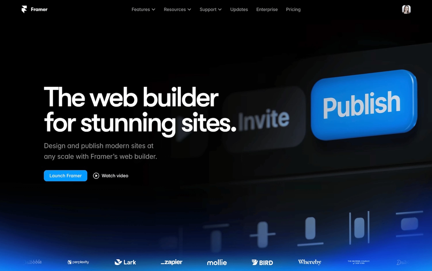 Framer cover image