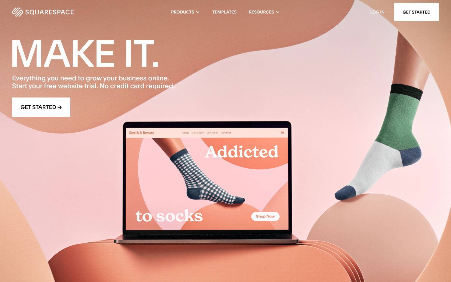 Squarespace cover image