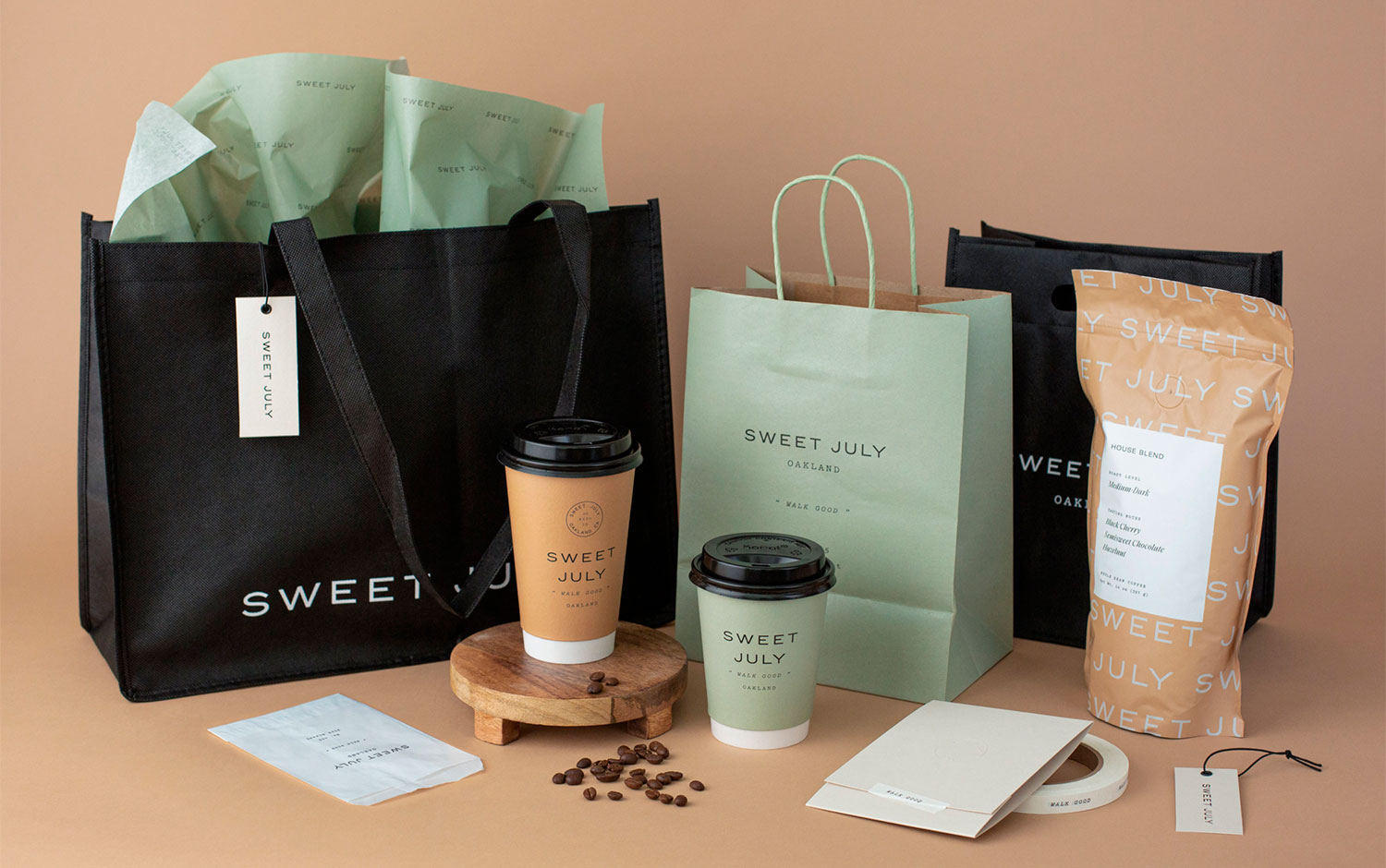 Sweet July Branding cover image