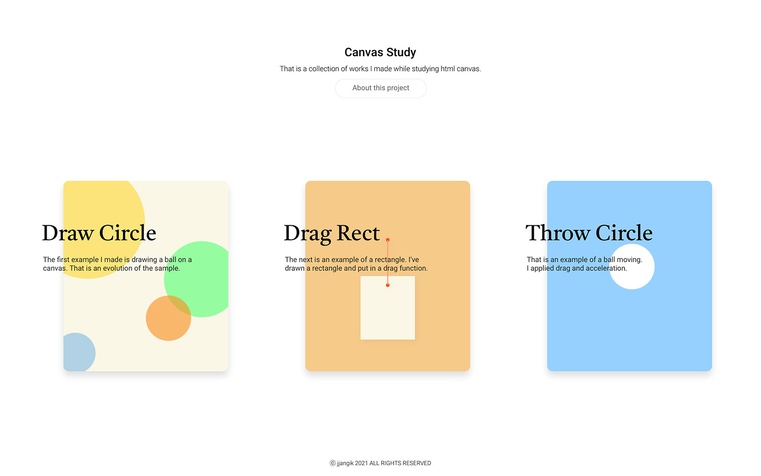 Canvas Study WebProject cover image