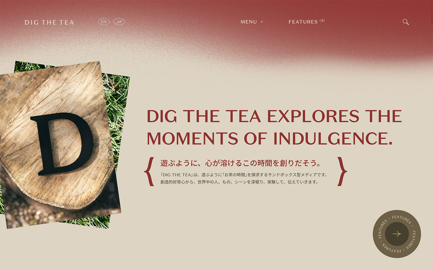 DIG THE TEA cover image