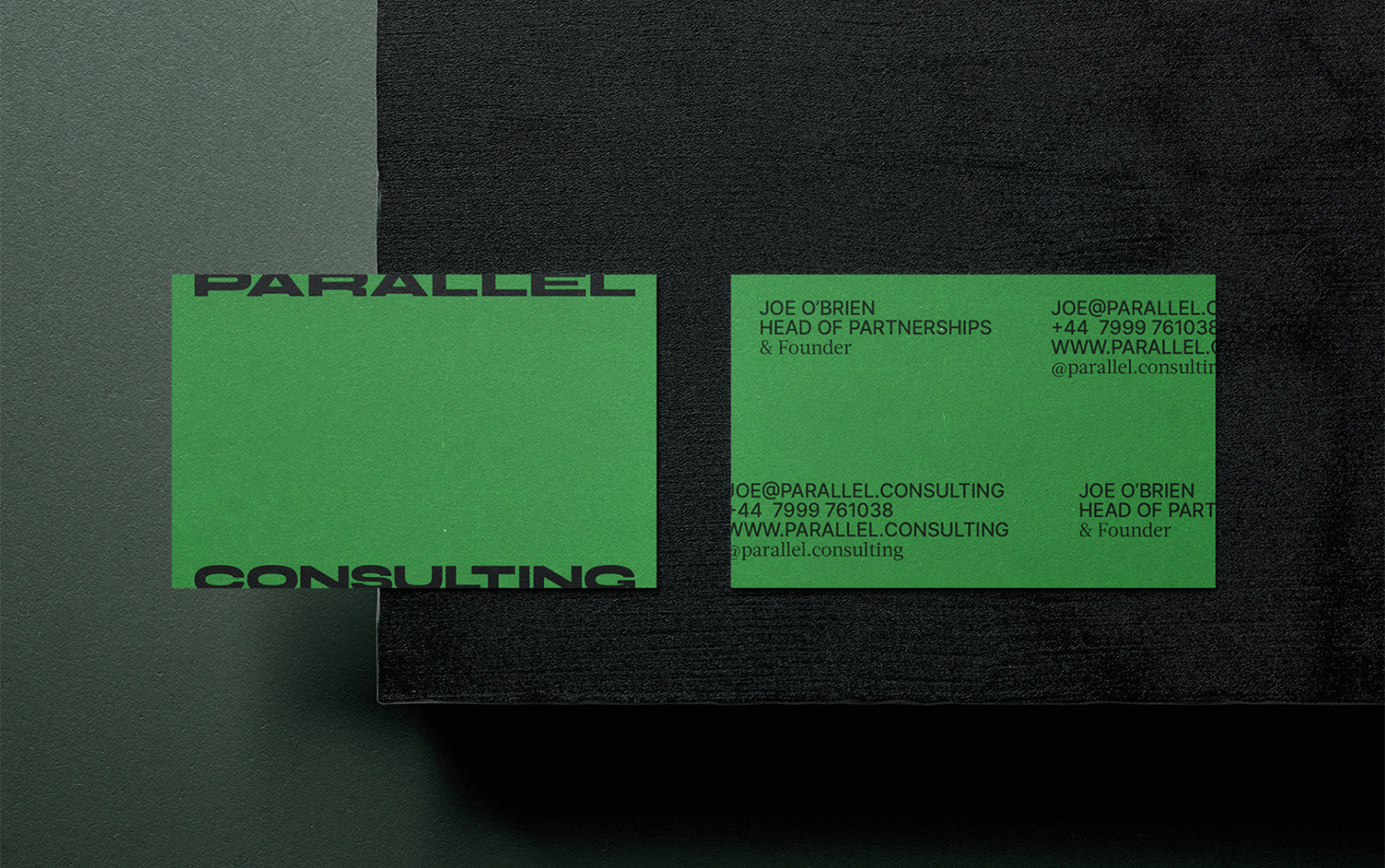 Parallel Consulting branding cover image