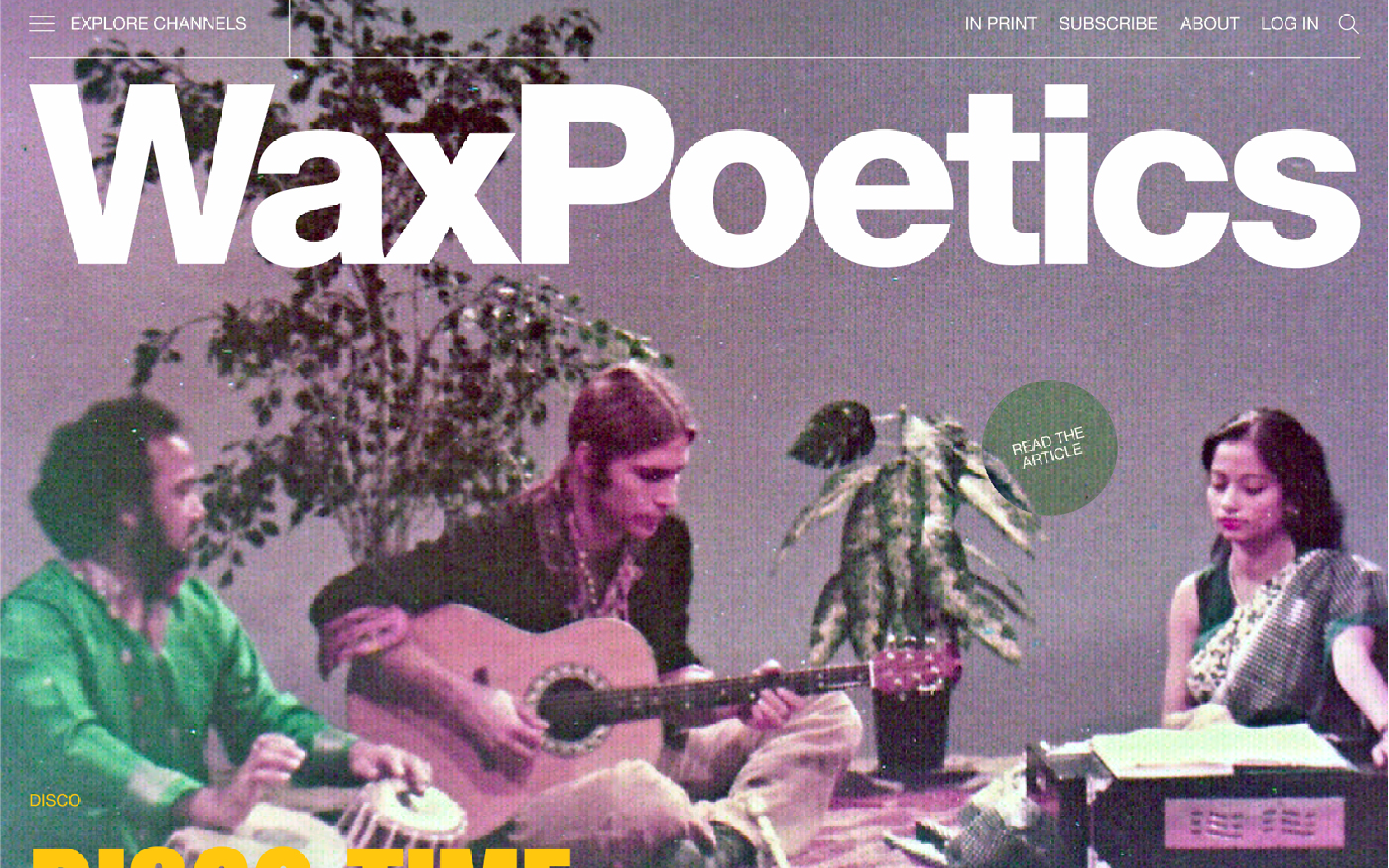 Wax Poetics cover image