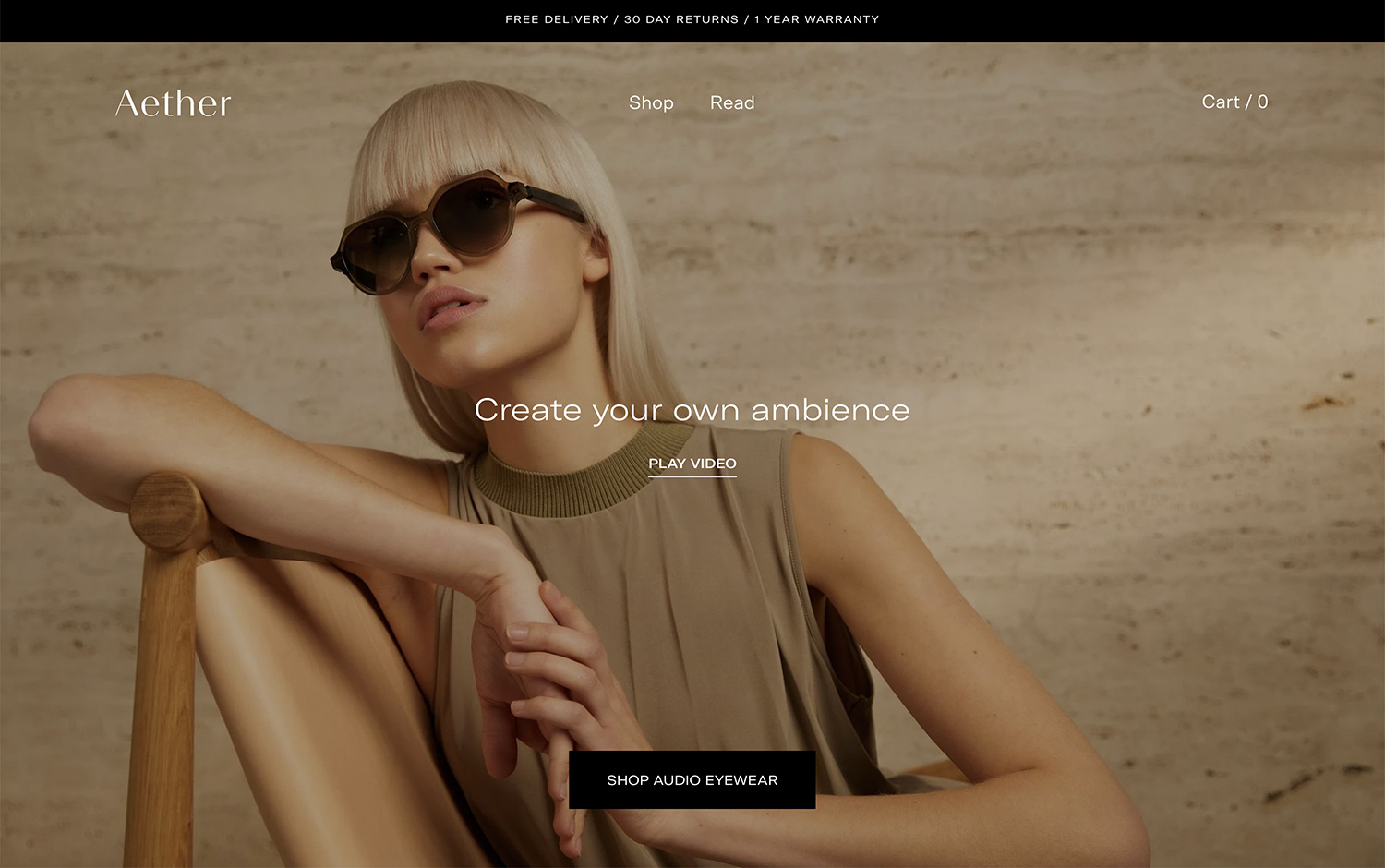 Aether Audio Eyewear cover image