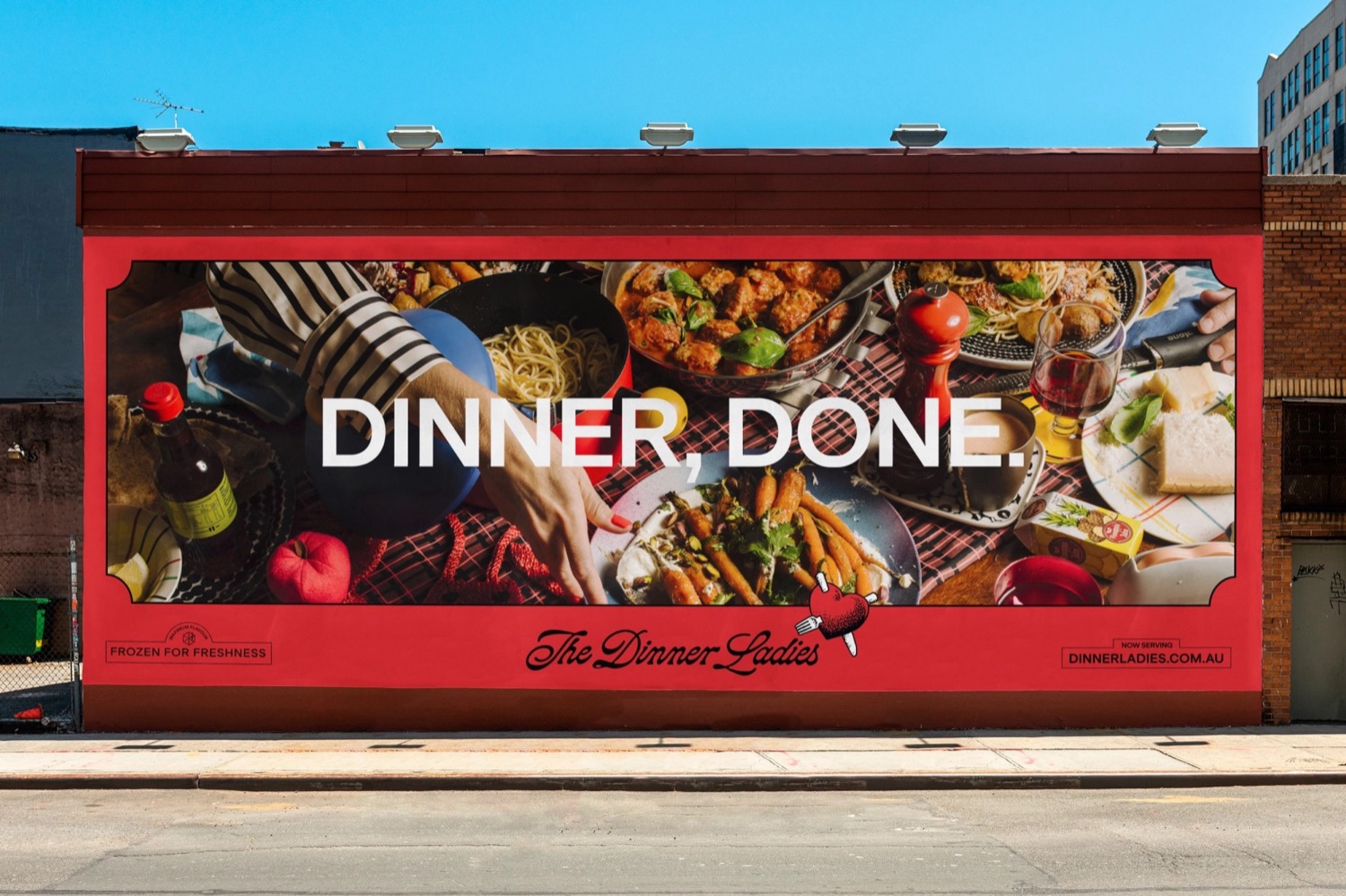 The Dinner Ladies rebrand cover image