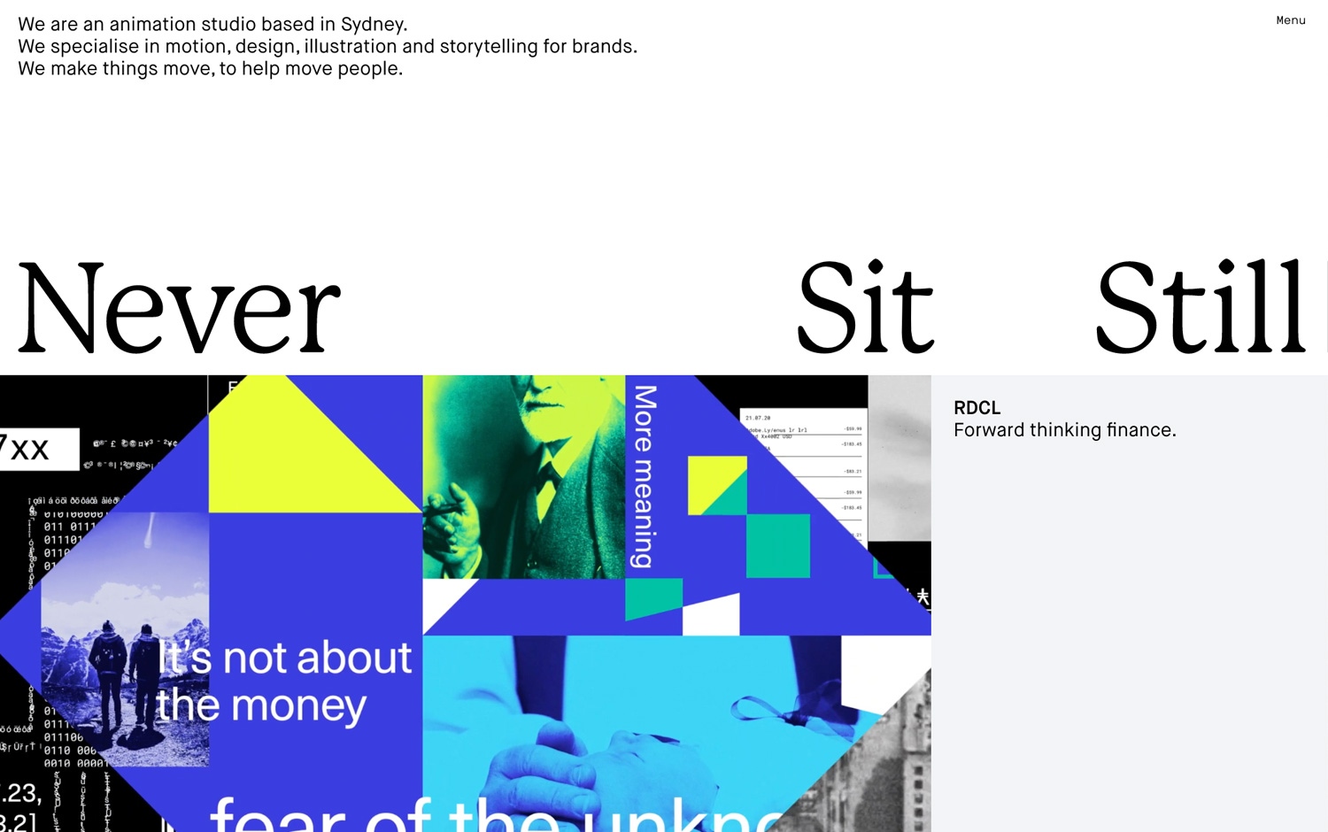 Never sit Still cover image