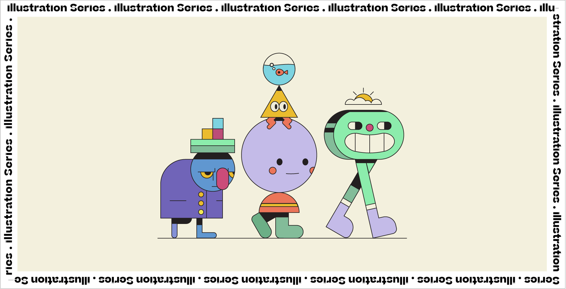 Illustration Series: Looney Loops Animations cover image