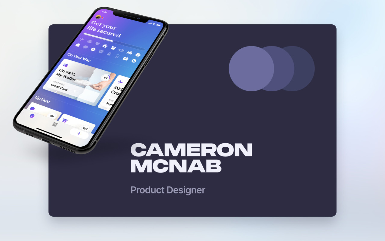 Cameron McNab — Portfolio cover image