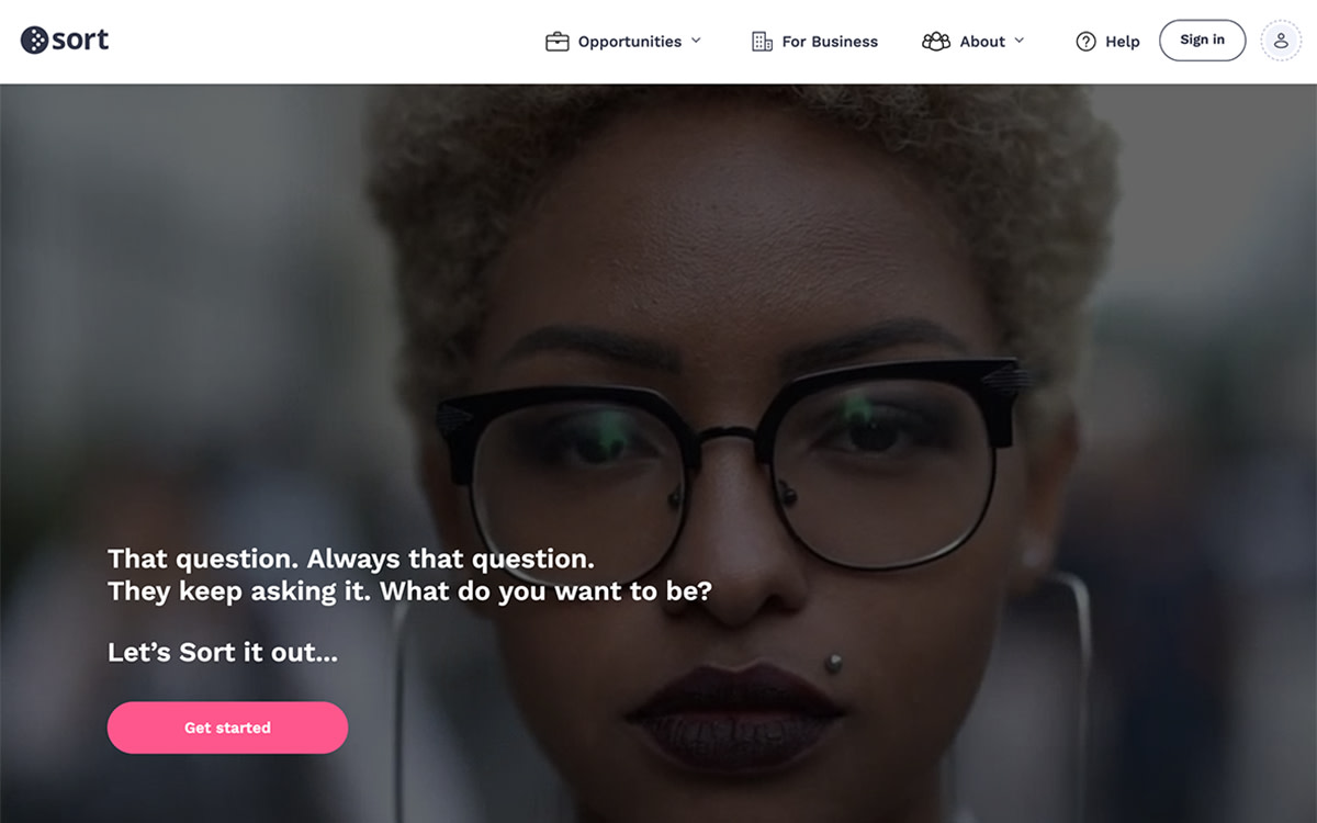 Sortyourfuture.com cover image