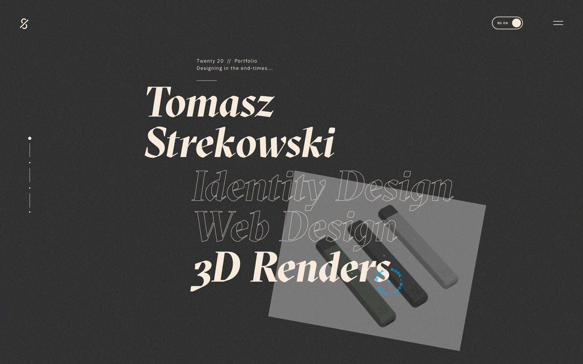 Tom Strekowski 2021 Portfolio cover image