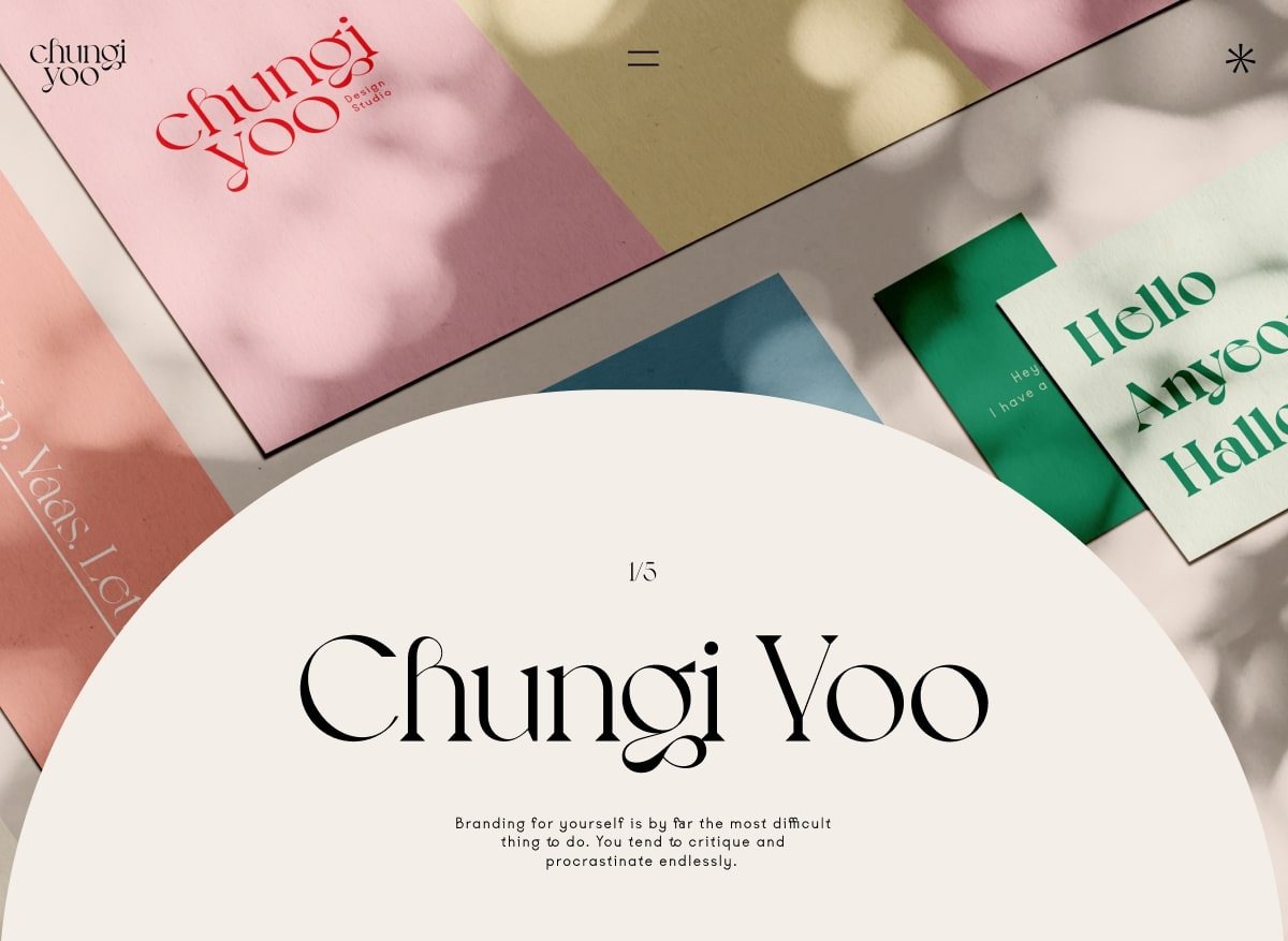 Chungi Yoo Folio cover image