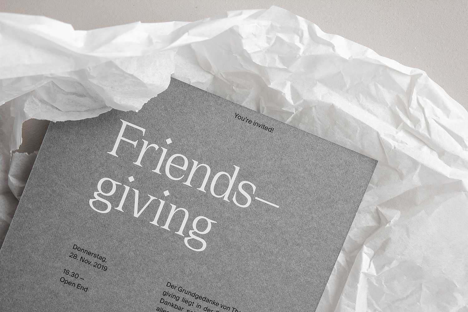 Friendsgiving cover image
