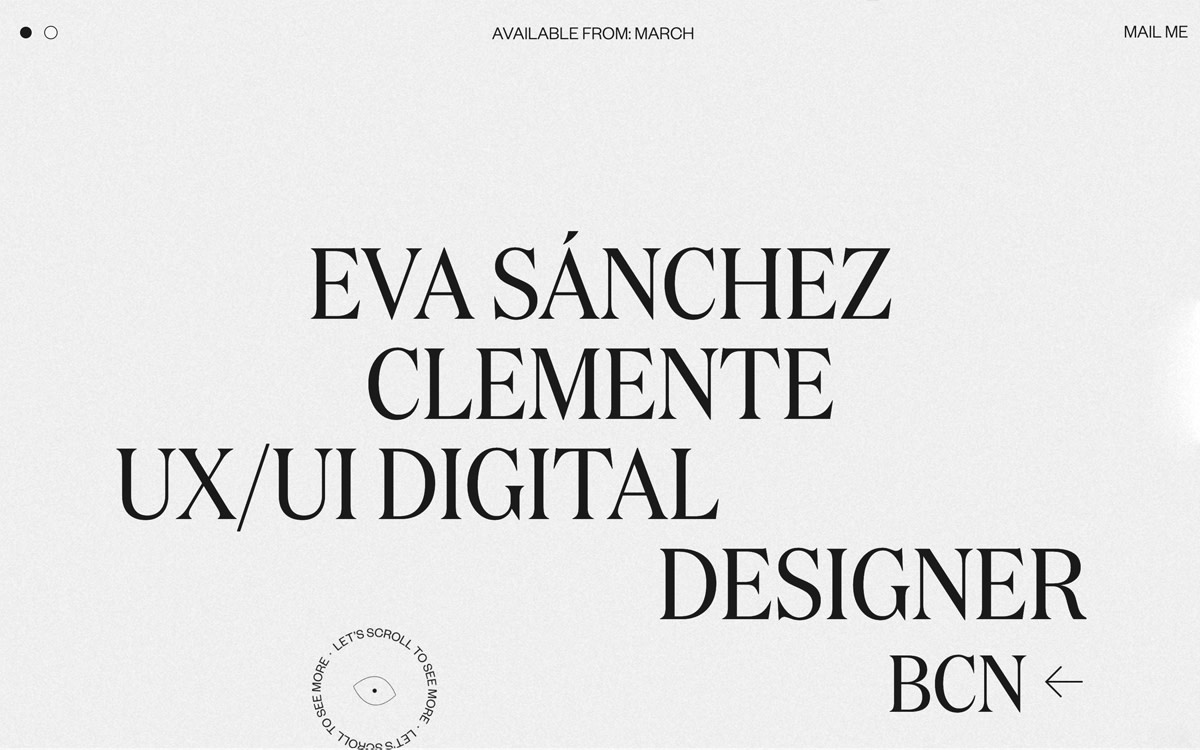 Eva Sánchez Portfolio 2020 cover image