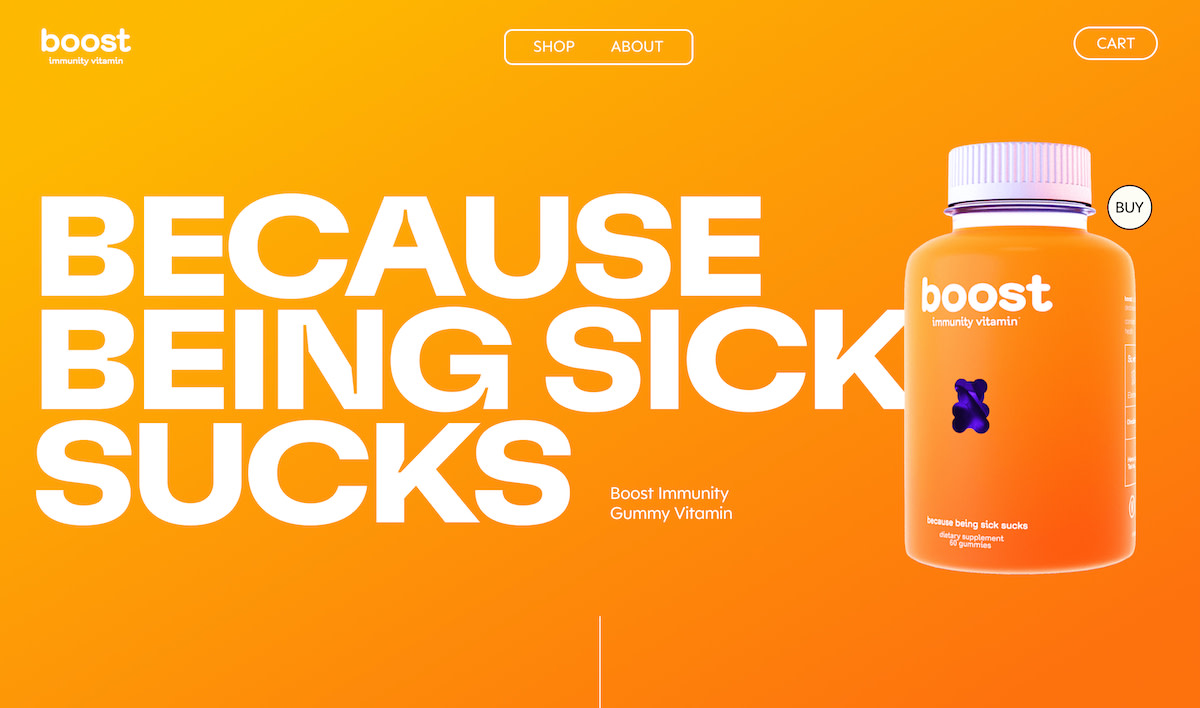 BOOST Immunity Gummy Vitamin cover image