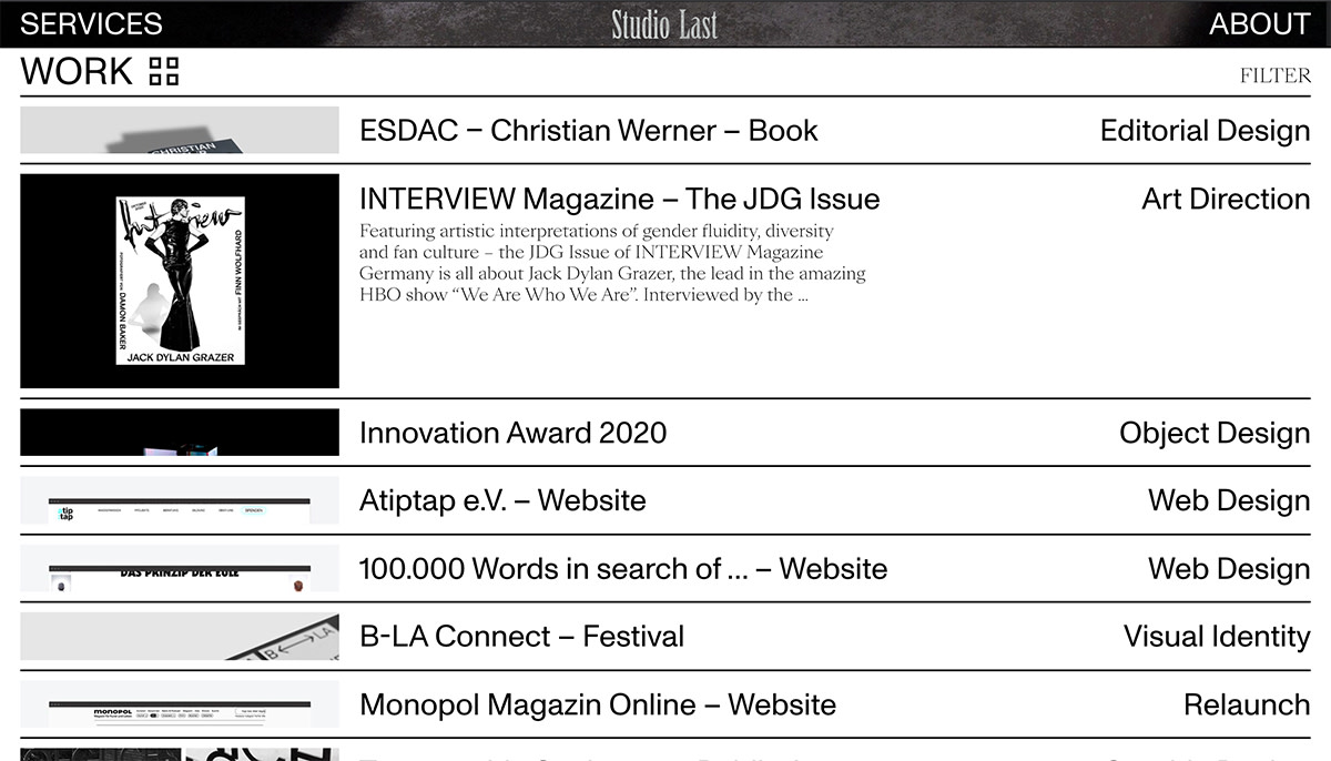 Studio Last cover image