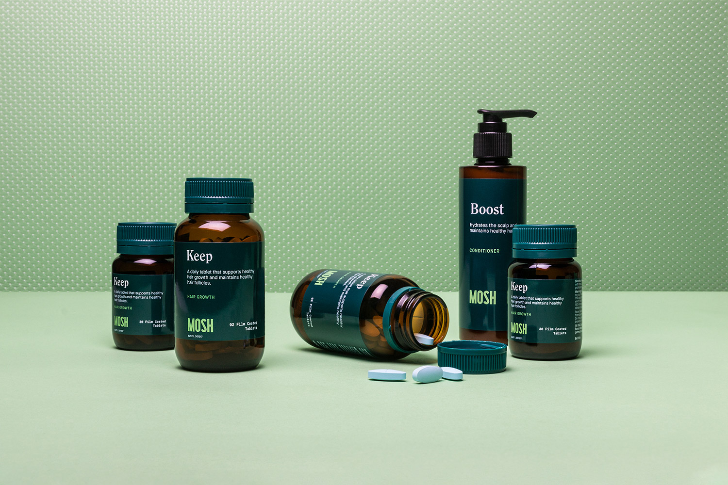 Mosh health clinic rebrand cover image
