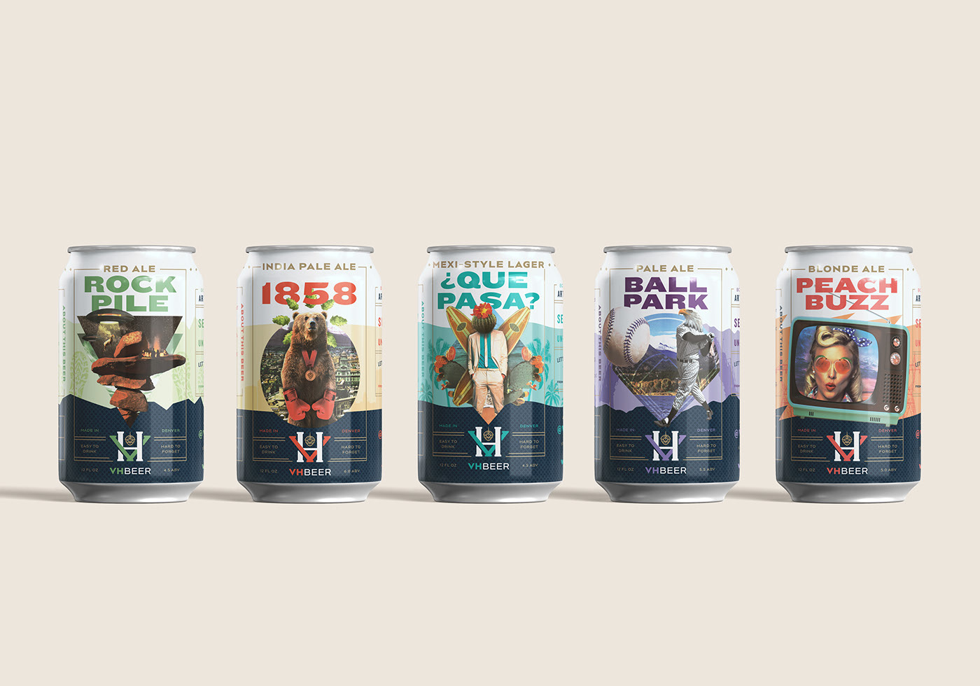 VH Beer Branding & Package Design cover image