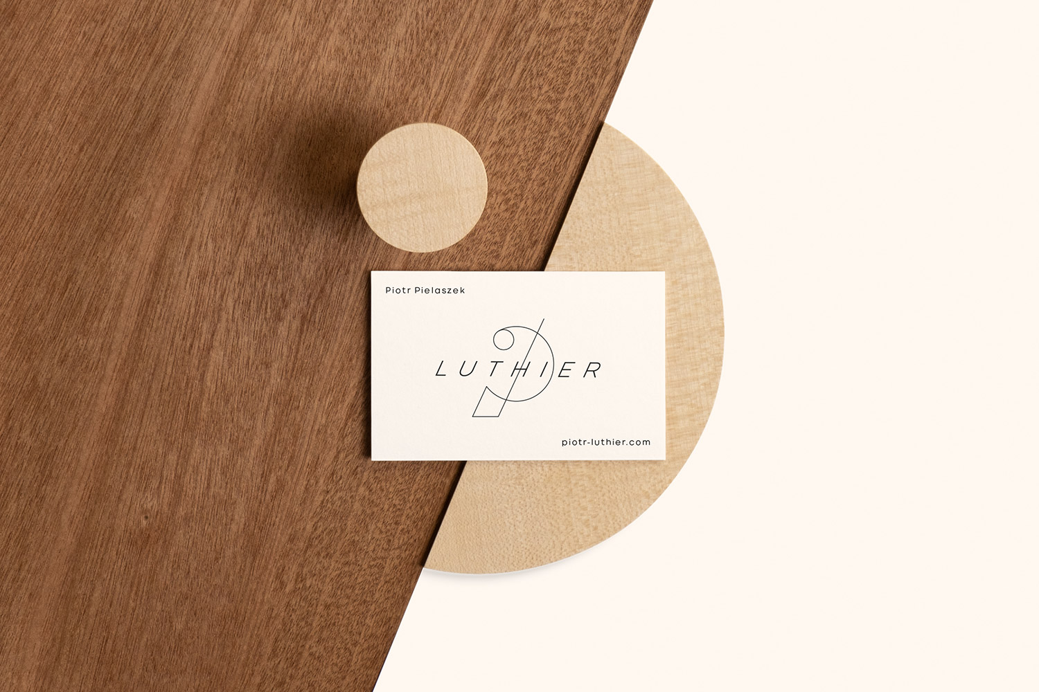 Piotr Pielaszek Luthier Identity cover image