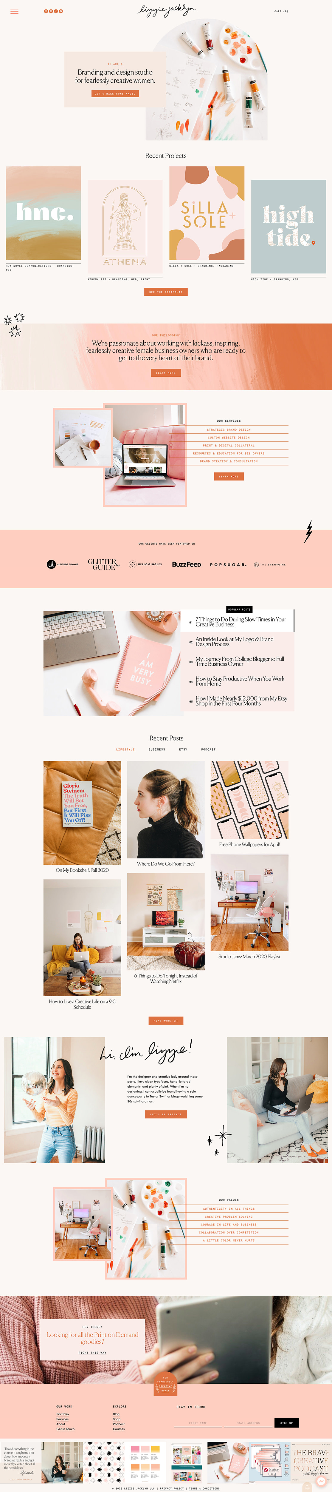 Lizzie Jacklyn Studio cover image