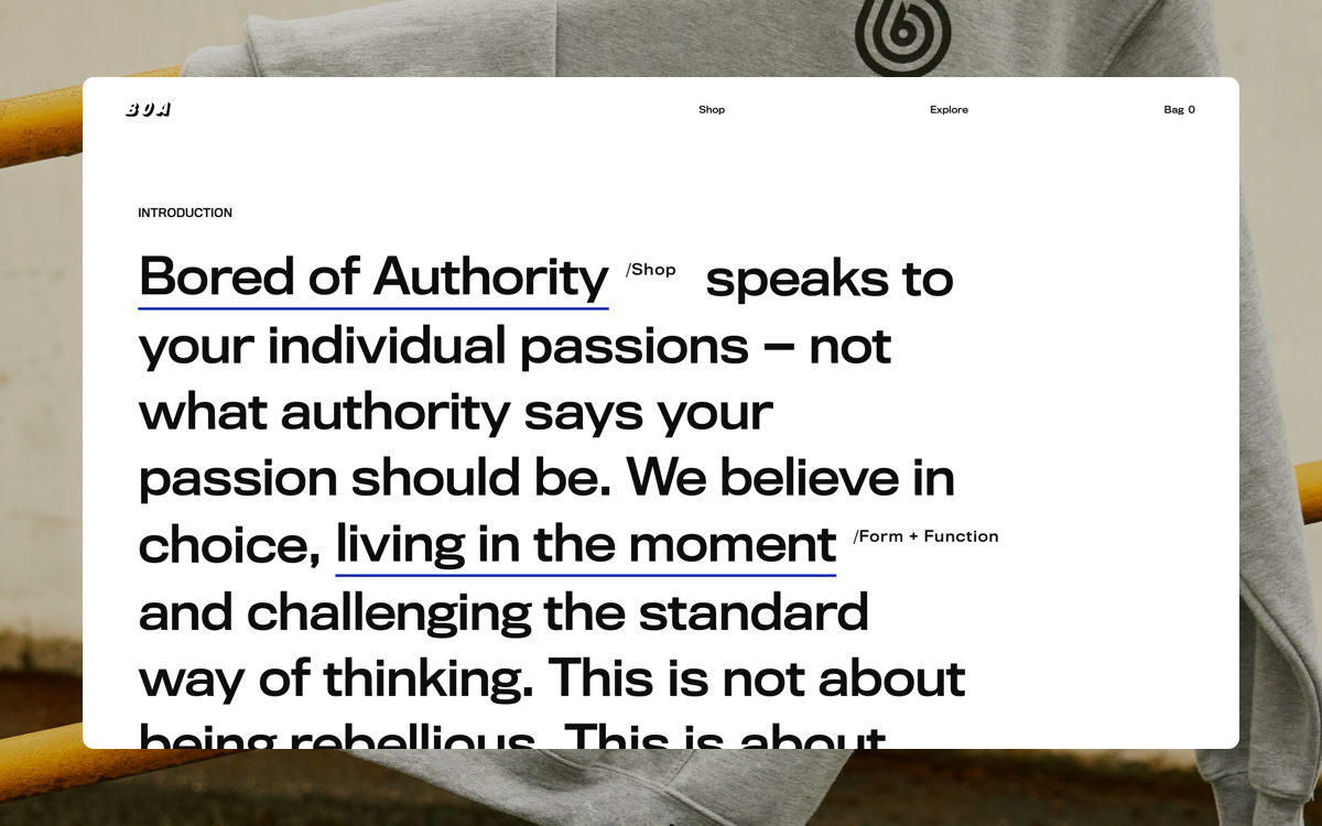 Bored of Authority® cover image