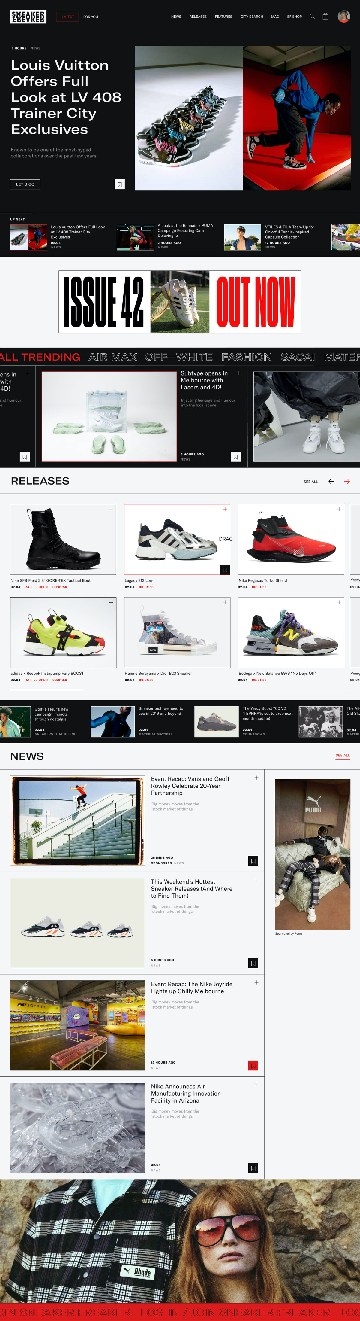Sneaker Freaker cover image