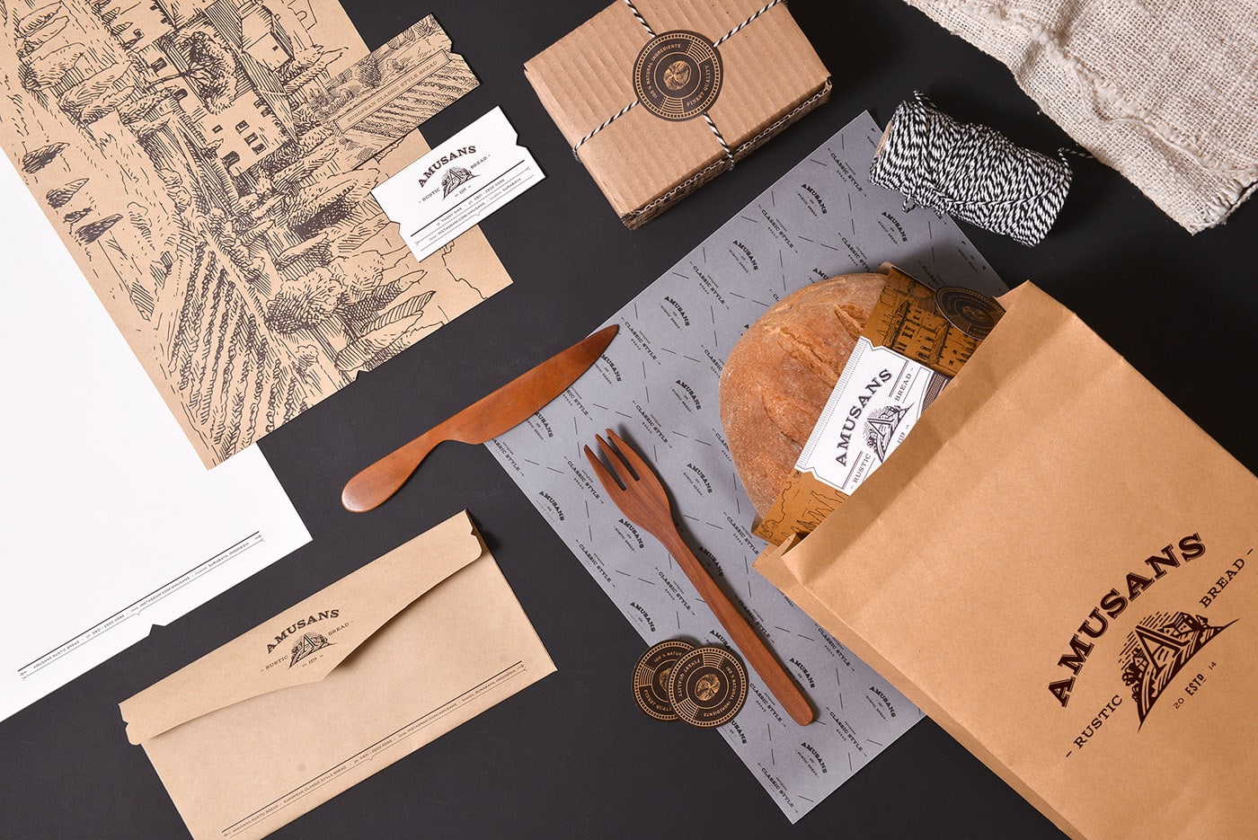 Amusans Rustic Bread cover image