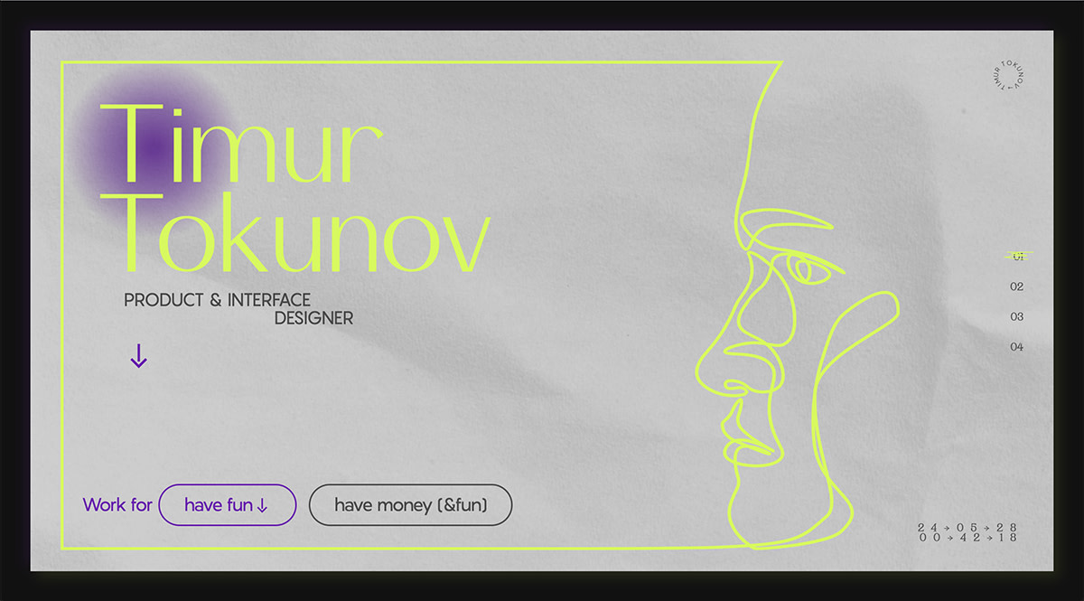 Timur Tokunov Portfolio cover image