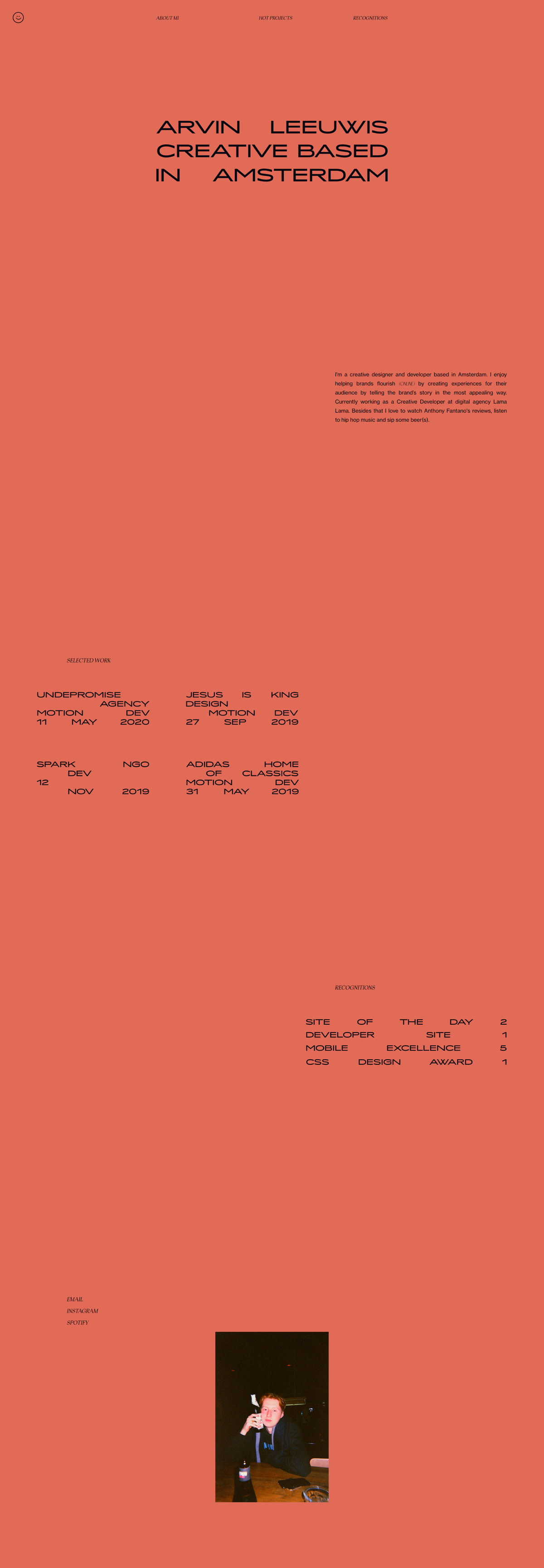 ARVIN — PORTFOLIO cover image