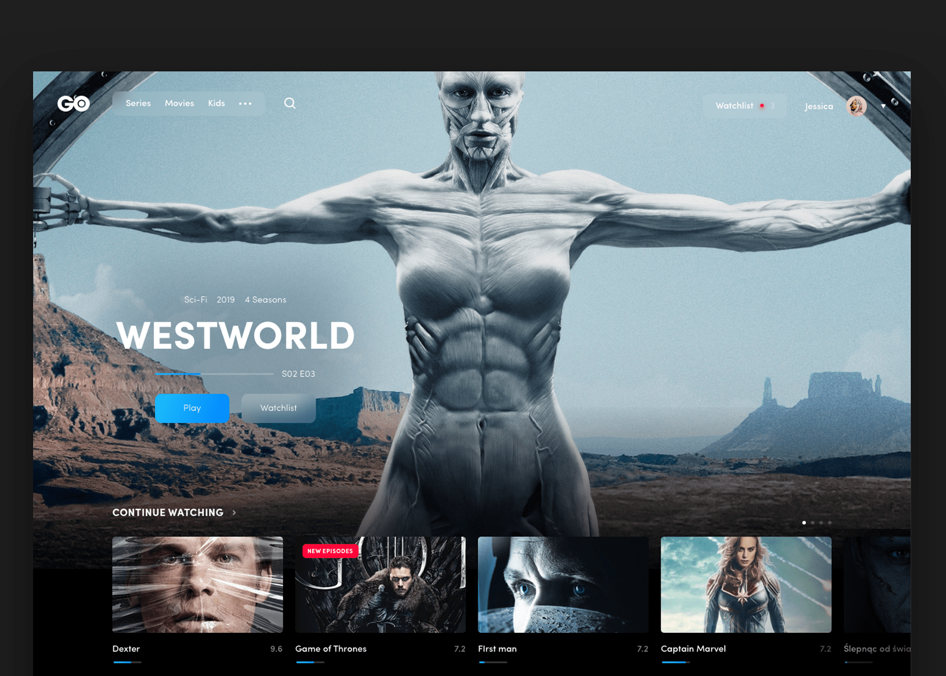 HBO GO Redesign cover image