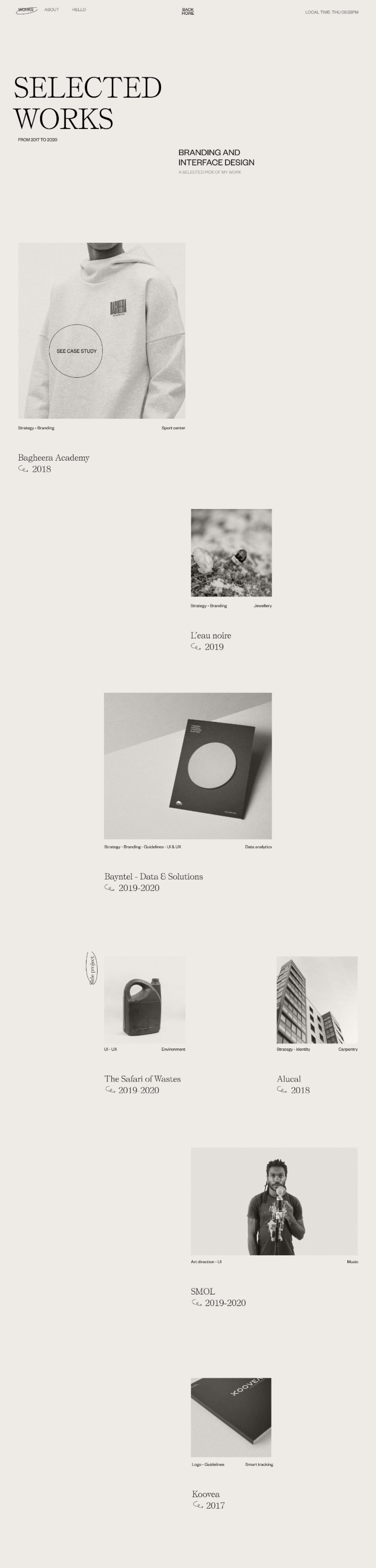 Tiffanie Mazellier Portfolio cover image