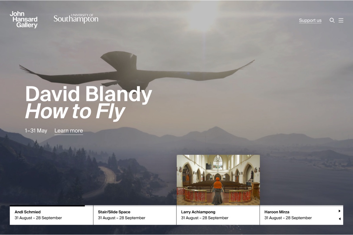 John Hansard Gallery cover image