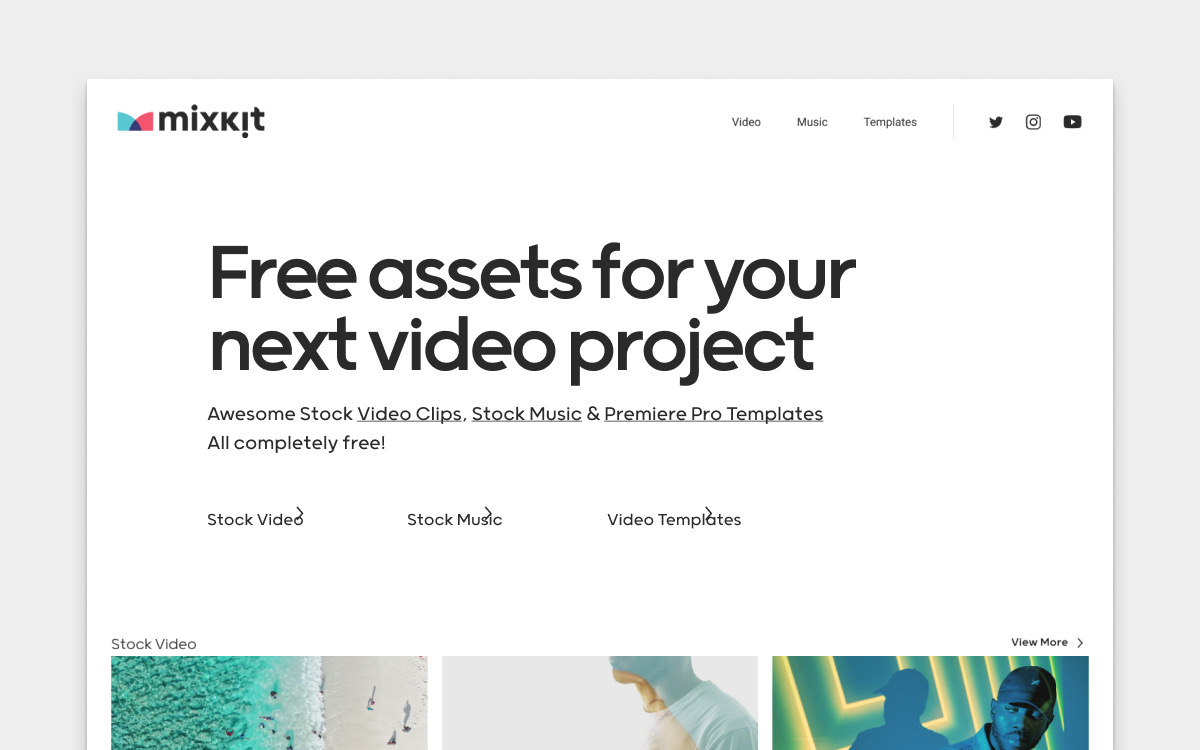 Mixkit cover image