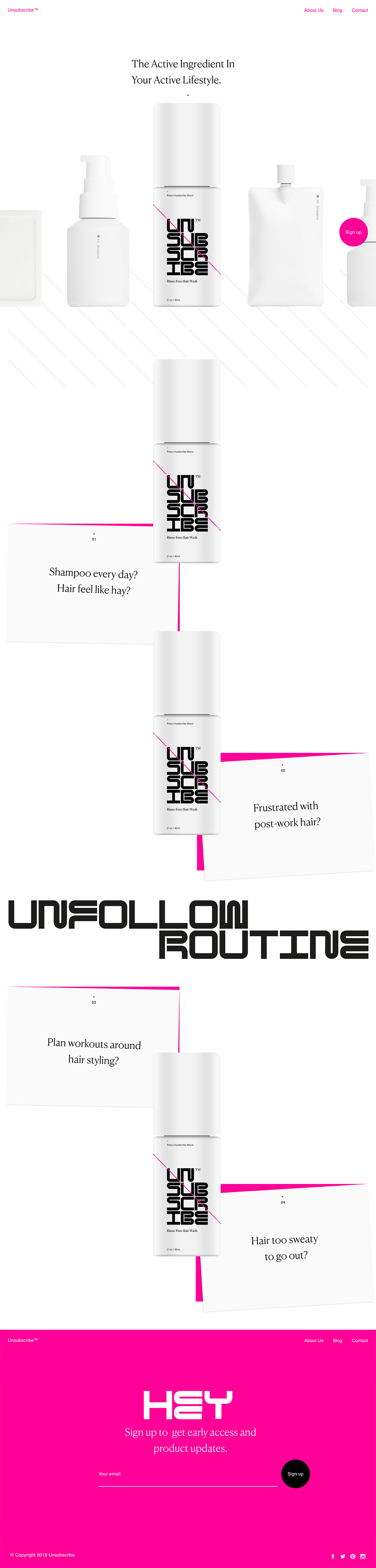 Unsubscribe cover image