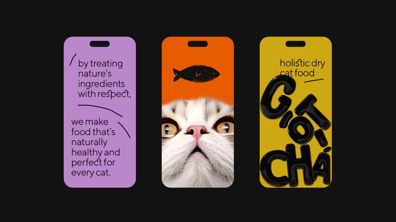 Gotcha! cat food cover image